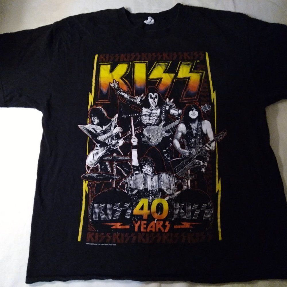 KISS 40 Year Anniversary T-Shirt